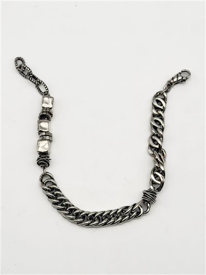 Bracciale Giacomo Burroni Uomo in Argento MBC0035 - MBC0035